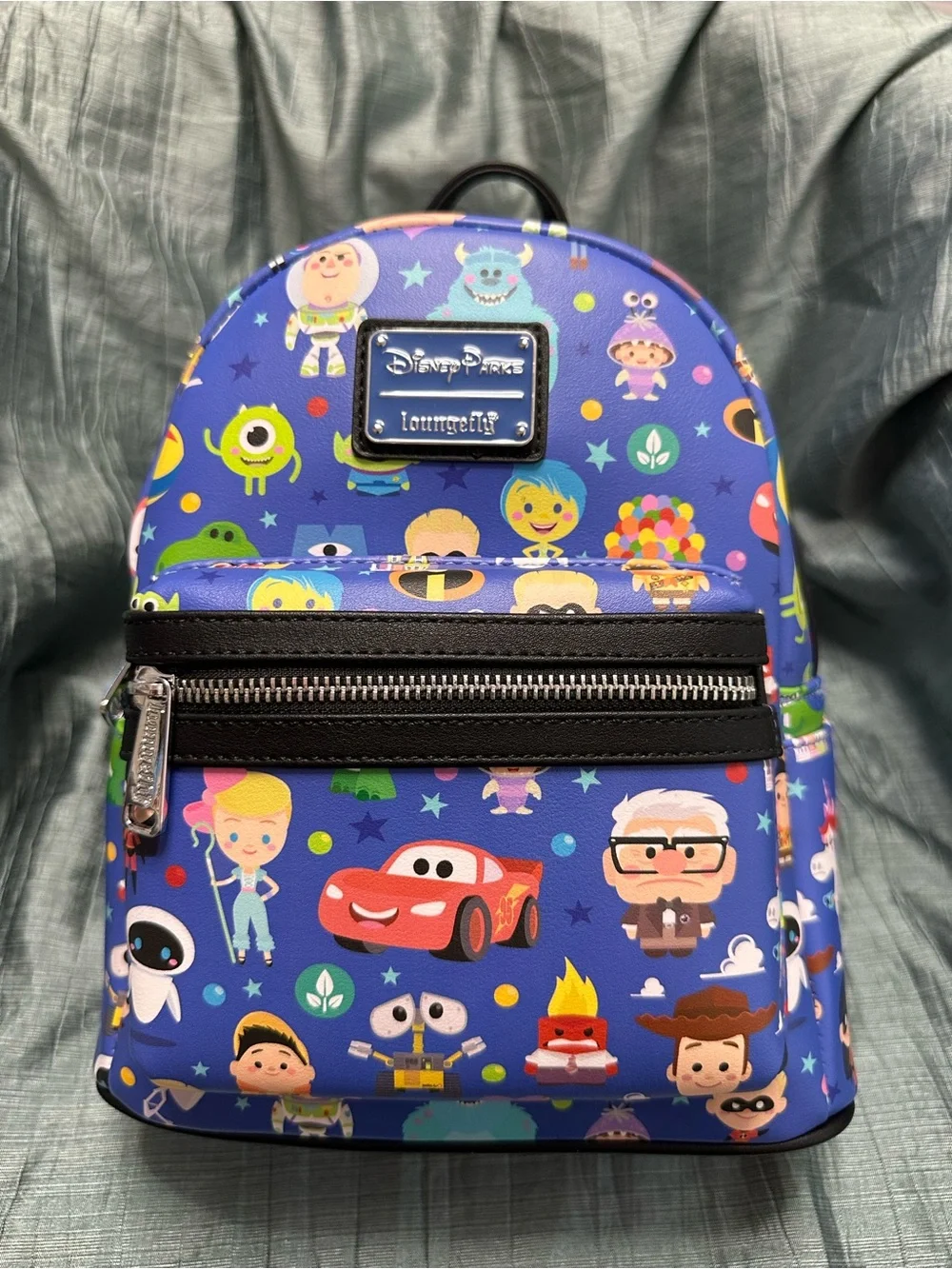 Disney Parks Loungefly Pixar Chibi Character Mini Backpack